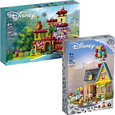 飞屋环游记气球房子43217积木