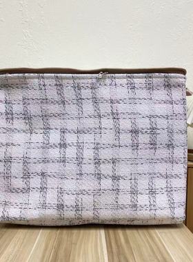 【55X40X40高】米小香拉链款（带盖带钢圈）微瑕100L被子收纳筐