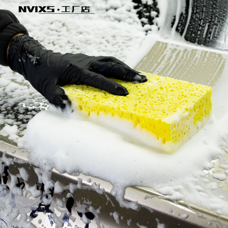 NVIXS Car Wash Artifact Imported yellow Honeycomb Car Wash sponge wear-resisting clean glove durablein the Car/Articles/Fitting/Refit , Car cleaning supplies/Cleaning Tools , Car wash gloves  category - from Buy2taobao.com to provide professional Taobao agent buy service