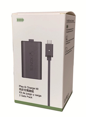 适用于XboxoneS手柄xbox Series X/S游戏手柄充电电池包含数据线