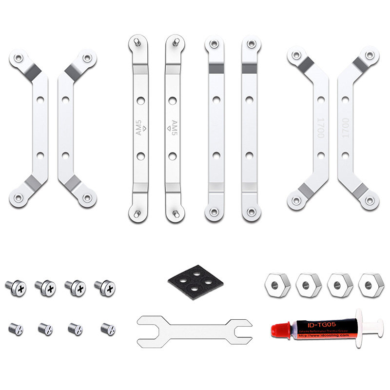 COOLIN ID-COOLING IS40X 4개의 히트파이프 하향 압력 베어링 CPU 라디에이터 IS50X IS67