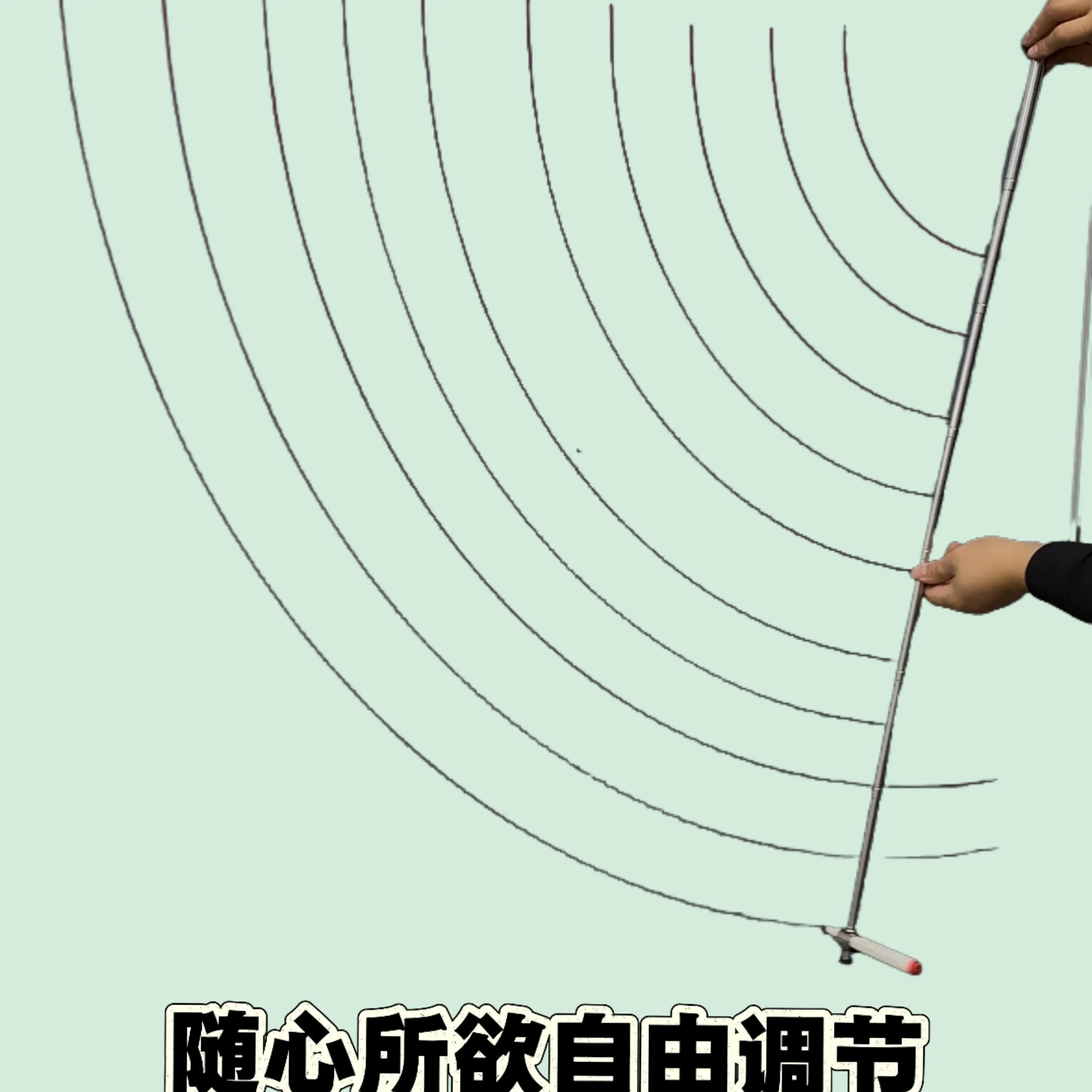 圆规水电画弧工具自由伸缩不锈钢圆规大弧弯