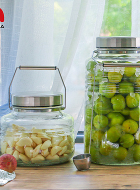 日本进口aderia阿德利亚密封罐青梅酒瓶装泡酒专用空瓶杨梅酿酒罐