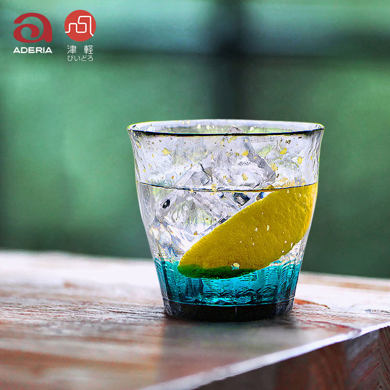 aderia日本石冢硝子津轻玻璃杯水杯星空酒杯威士忌杯子高颜值送礼