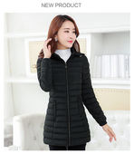 大码 反季 百搭棉袄外套 新款 加厚羽绒棉服修身 清仓棉衣女中长款 韩版