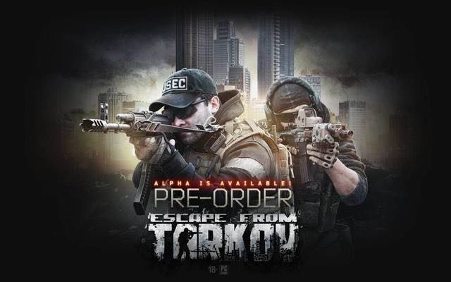 逃离塔科夫Escape From Tarkov 逃离塔克夫黑边版 俄版白边正版