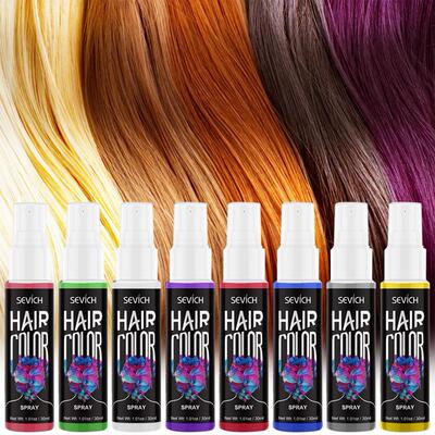 30ml Hair Color Colorful DIY Dye Disposable Hair Glitter Spr