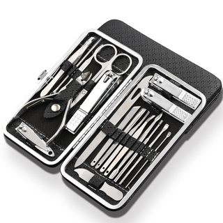 Qmake 19 in 1 Stainless Steel Manicure set Professional Nail