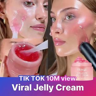 100g Jelly Face Cream Collagen Soft SPA Nourishing Moisturiz