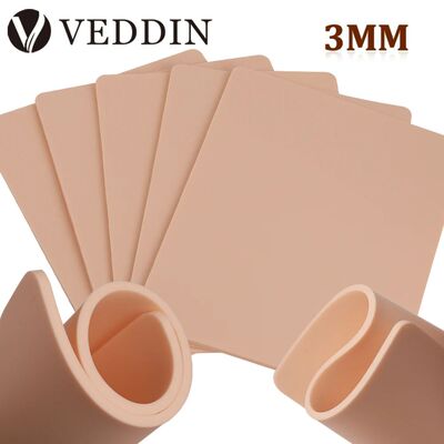 15/10/8/5/1pcs Tattoo Practice Skin 3MM Silicone Fake Skin D