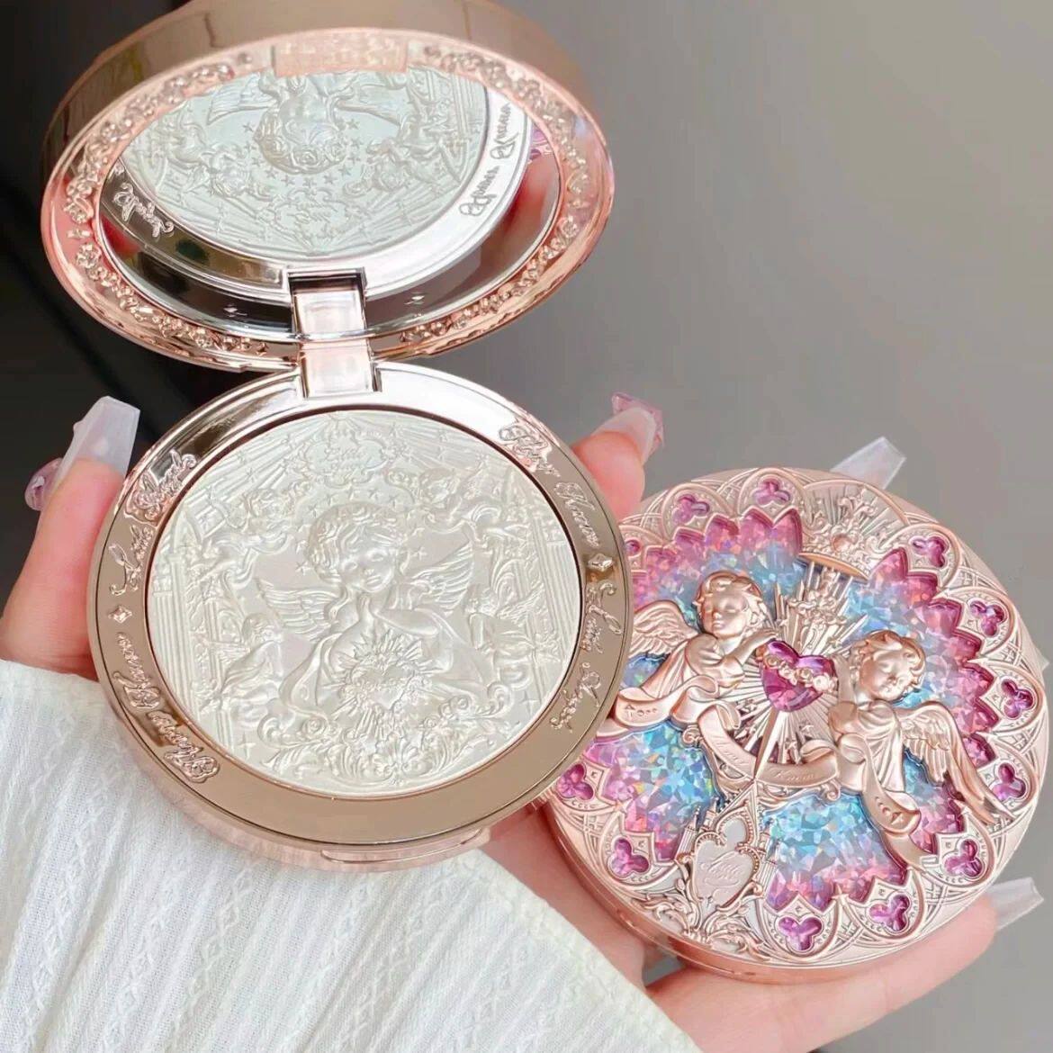 Flower Knows Little Angel embossed highlight naturally brigh图片
