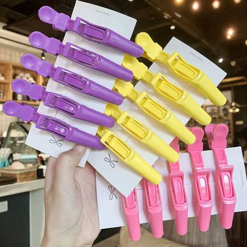 Colorful Alligator Hair Clips Styling Tools Salon Hair Barbe