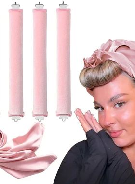 Heatless Hair Curler No Heat Hair Rollers Curling Rod Headba