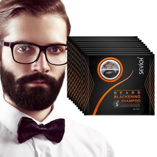 Hair Dye Minute Natural Instan Beard Portable 5PCS Shampoo