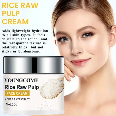 Rice Cream Promotes Elasticity Radiance MoisturizesNouriThes