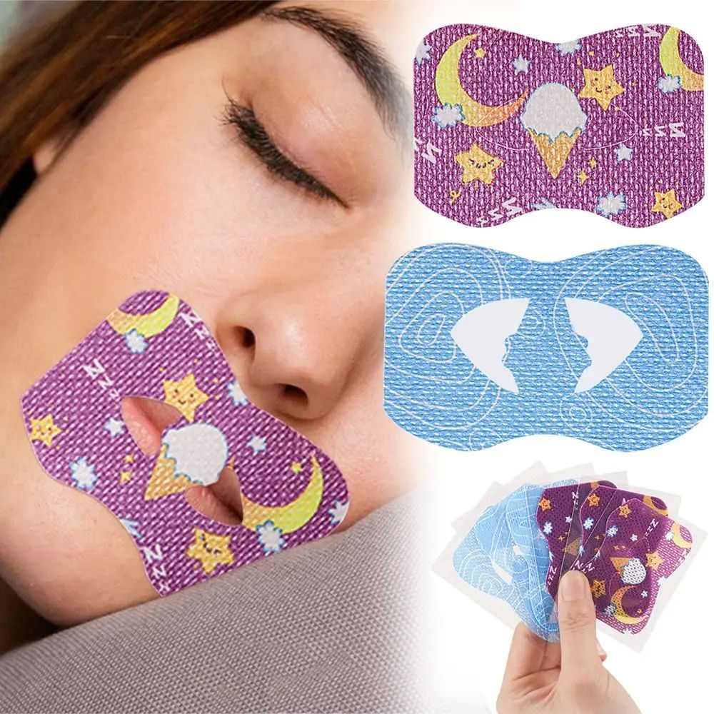 20Pcs Anti Snoring Stop Snoring Mouth Closure Tape Sleep Aid