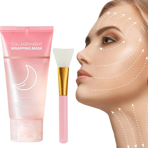 Hydrating Face Mask  Reduces Sagging Collagen Overnight Firm
