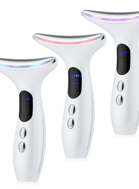 Microcurrent Face Neck Beauty Device LED Photon Firming Reju