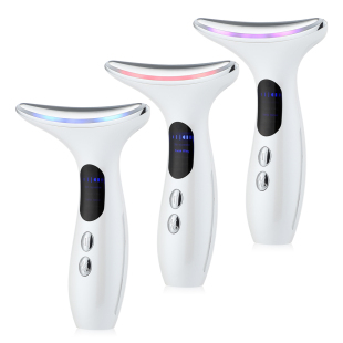 Microcurrent Face Neck Beauty Device LED Photon Firming Reju