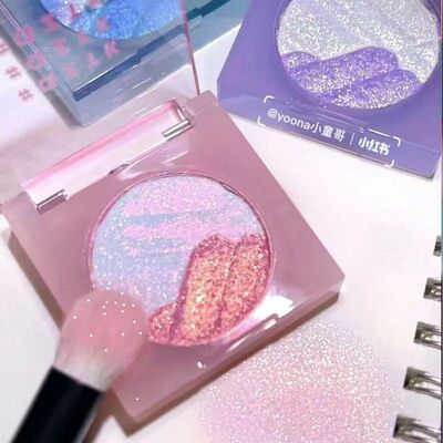 Pink Diamond Highlight Palette Glitter Mashed Potatoes Highl