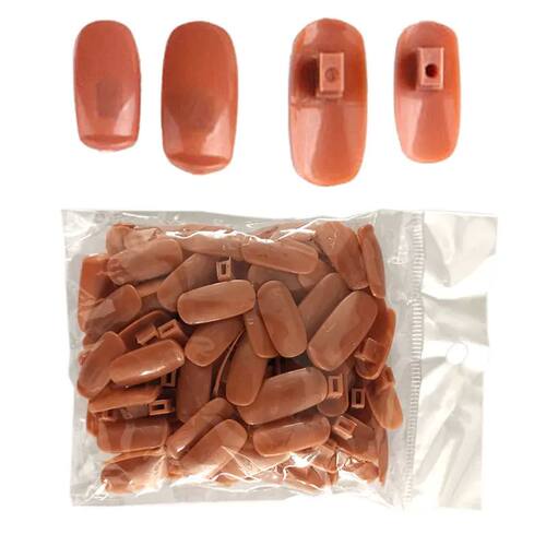 100Pcs Nail Practice Tips Trainer Tool Model Hand Replace Fa