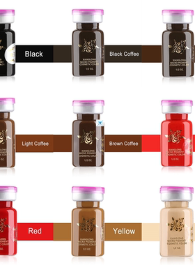 1bottle Eyebrow Lip Liner Tattoo Ink Emulsions Semi Permanen