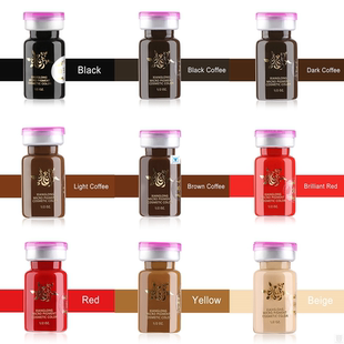 1bottle Eyebrow Lip Liner Tattoo Ink Emulsions Semi Permanen