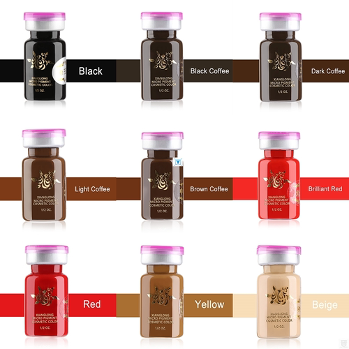 1bottle Eyebrow Lip Liner Tattoo Ink Emulsions Semi Permanen