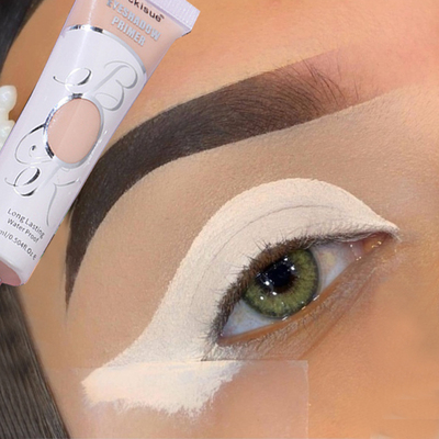 White Dark Eye Shadow Base Cream Eye Concealer Easy To Color