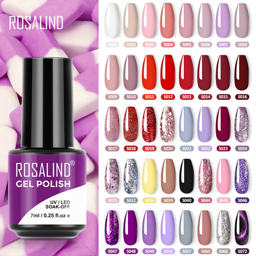 7ML Gel Nail Polish Colorful Glitter UV Nail Gel Vernis Semi