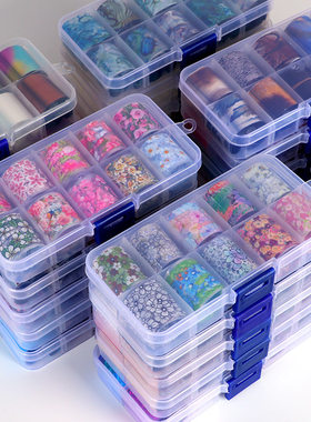 Nail Transfer Foil Paper Sticker Designer Set Nail Art Decal
