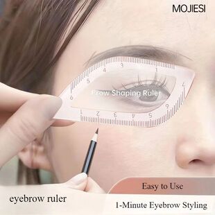 1PC Brow Mapping Ruler Eyebrow Shaping Ruler 1 Minute Fast D