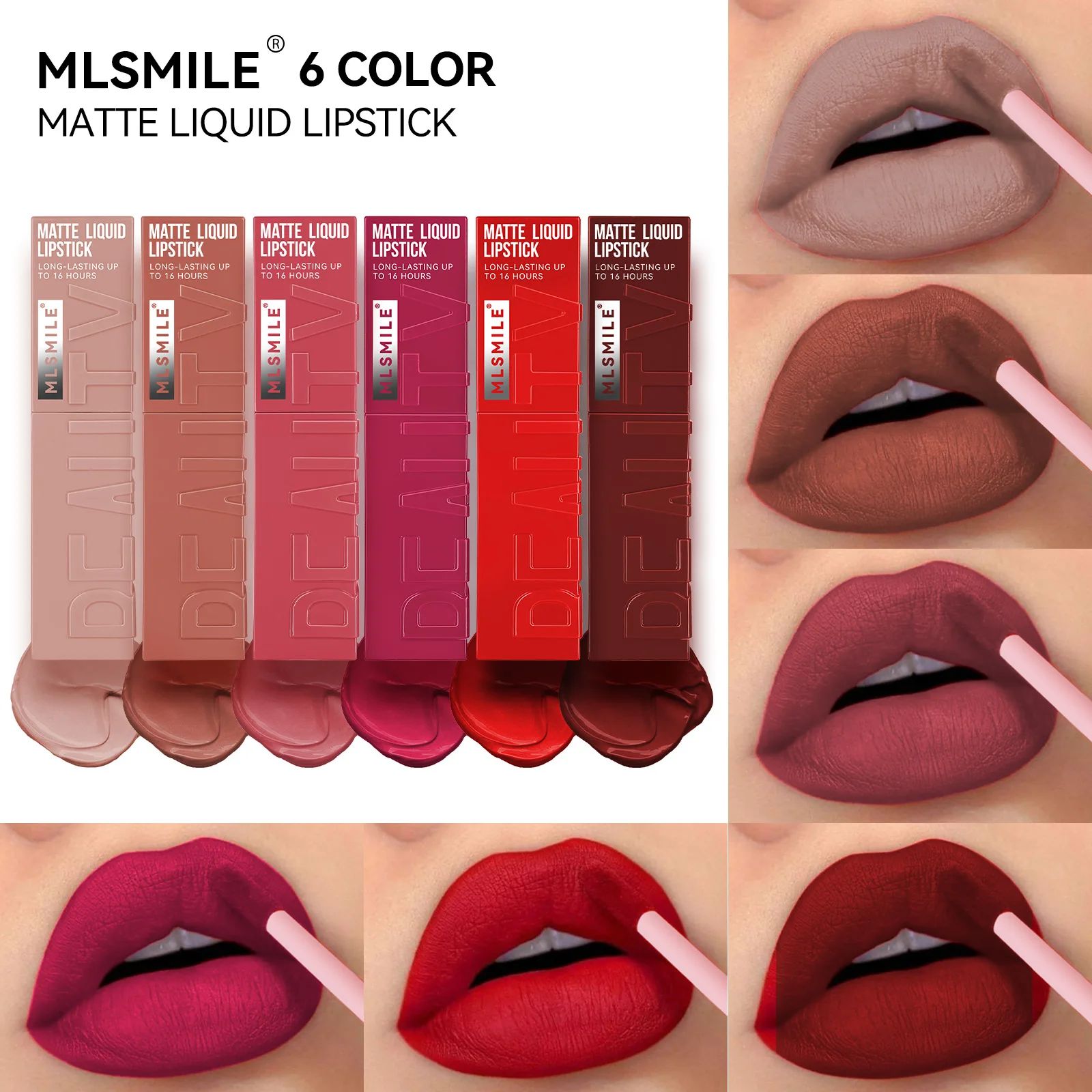 Matte Ink Liquid Lipstick Long Lasting Velvet Nude Lip Gloss