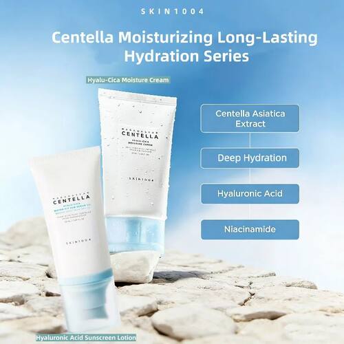 Centella Hyalu Cica Water-Fit Sun Serum SPF50 Sunscream & Fa