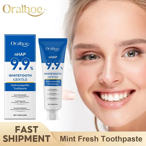 Hydroxyapatite Toothpaste Enamel Repair Teeth Sta Cleansing
