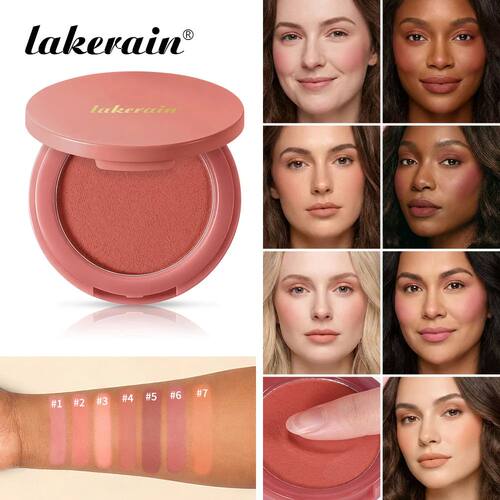 New Matte Blush Cream to Powder Cushiony Bouncy Texture Long