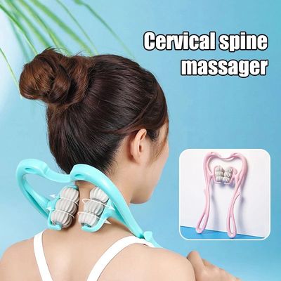 Cervical Neck Massager, Manual Neck Clamp Multifunctional Kn