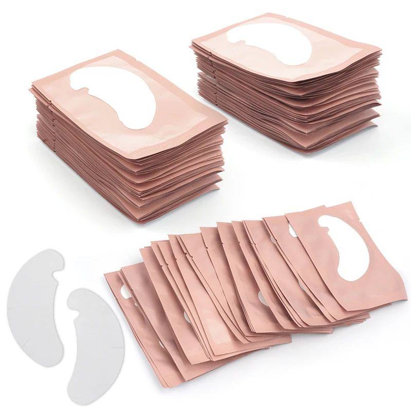 50pairs Eye Pads For Eyelash Extension Hydrogel Patches For