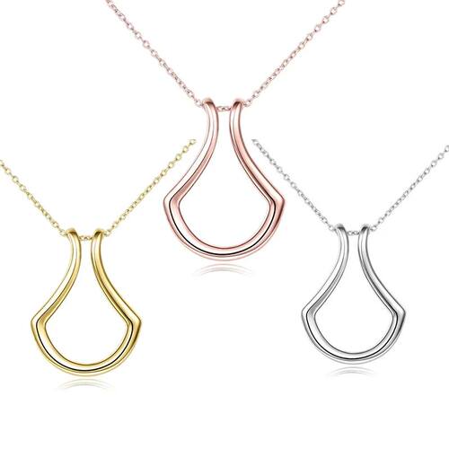 Ring Holder Necklace for Women Girls Ring Keeper Necklace fo