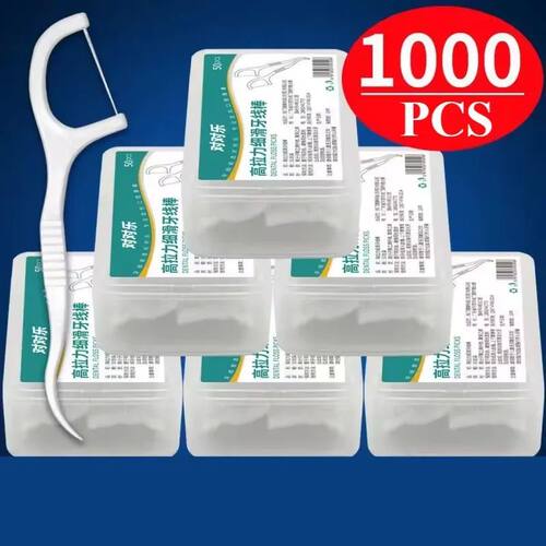 1/3/6/20 Box Portable Disposable Dental Floss Plastic Toothp