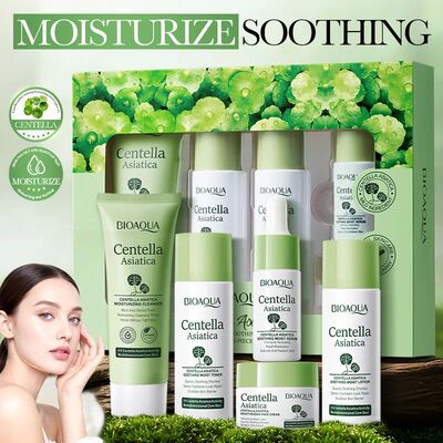 5pcs/set Centella Asiatica Skin Care Sets Moisturizing Facia