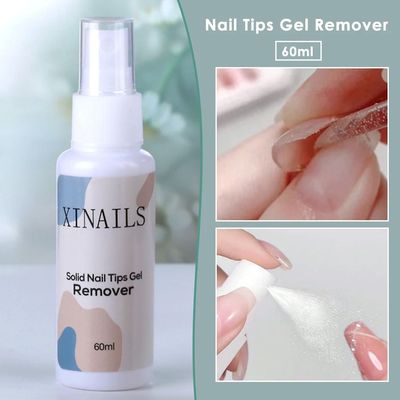 60ml Nail Tips Adhesives Gel Remover Liquids Easy To Soften