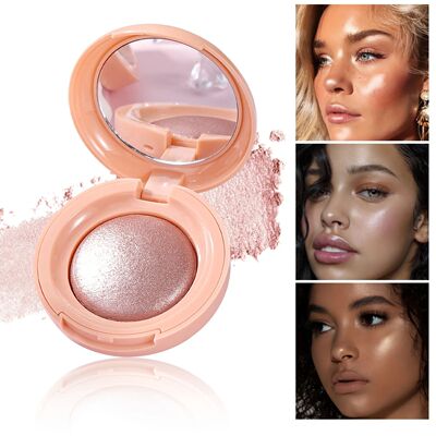 Face Highlighter Palette, High Glossy Face Illuminator Palet