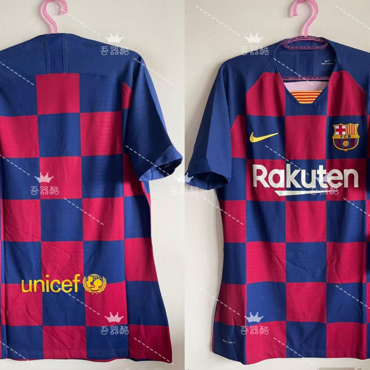 巴萨1920赛季更衣室主场正品吊牌