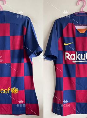 西甲巴塞罗那1920赛季主场短袖更衣室 全新有吊牌A04673 高位Beko