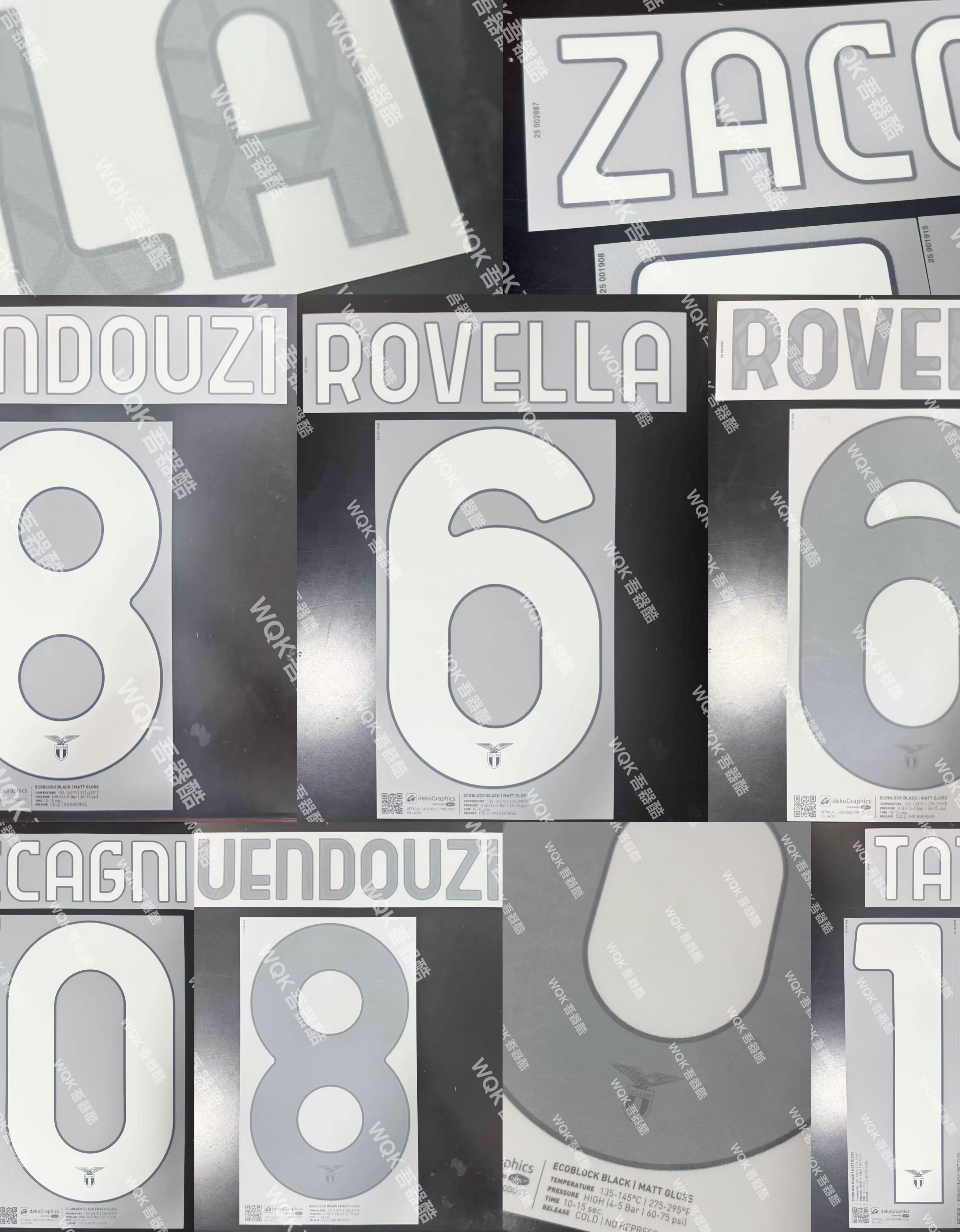 拉齐奥2526印字罗韦拉贡多齐正品