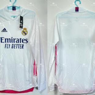 西甲皇马2021赛季主场长袖球员版 正品 全新吊牌 FQ7488  拉莫斯