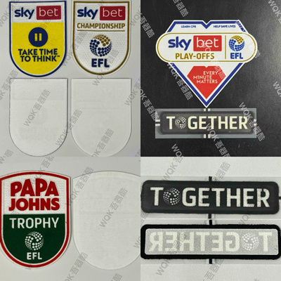 英冠2223通用臂章Together章Papa