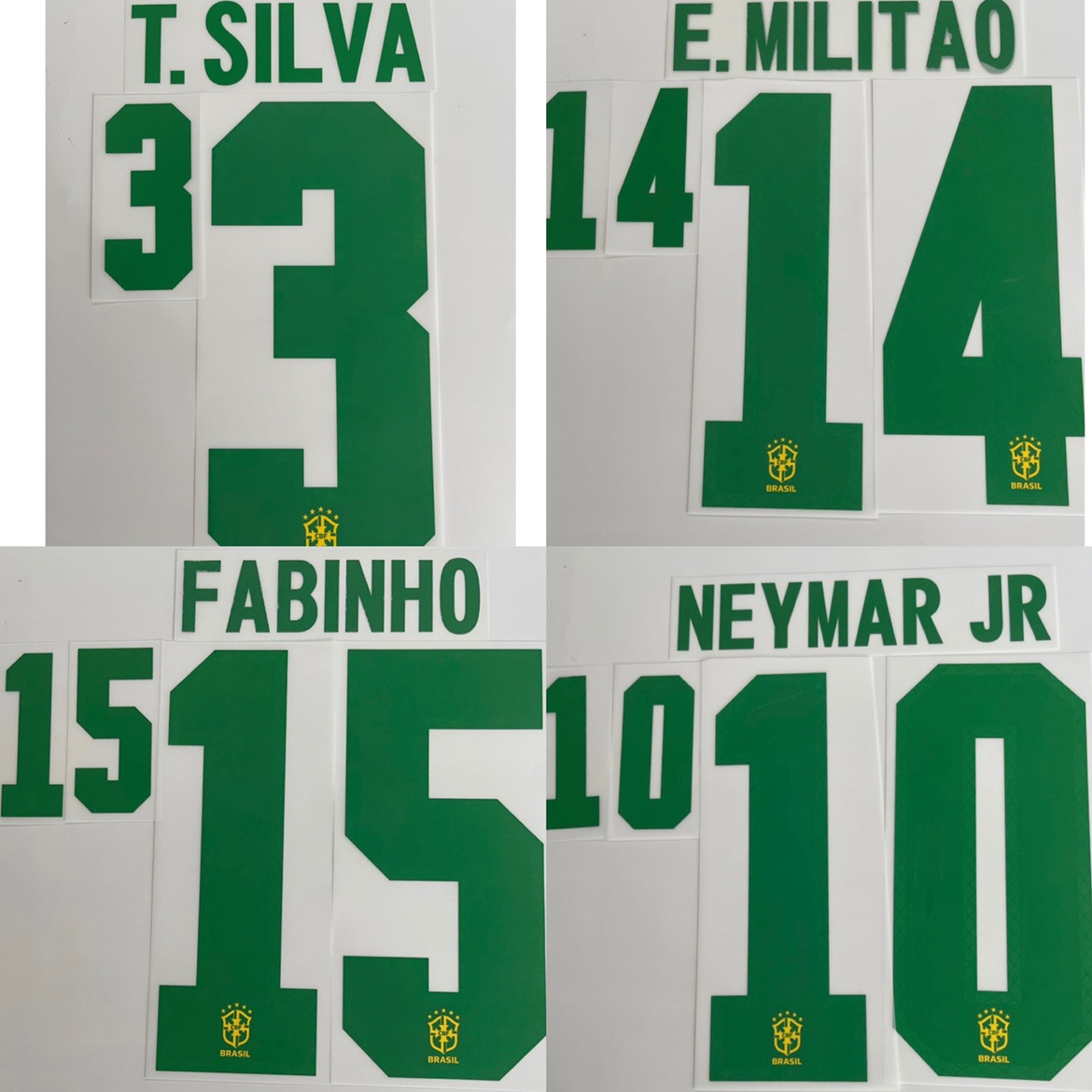 巴西2021美洲杯主场印字正版元年