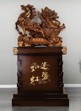 招财立马成功落地摆件公司工厂开